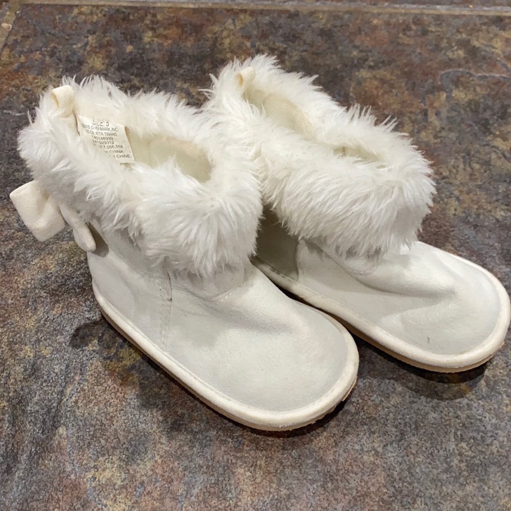 Faux Fur Toddler Boots